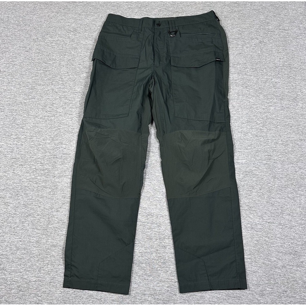 Rohan Overlanders Pants Mens Size 34x29 Green Straight Outdoor Hiking Travel